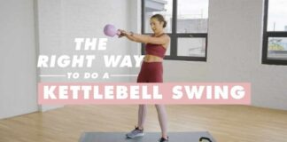 How To Do A Kettlebell Swing | The Right Way | Well+Good