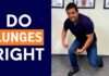 How To Do Lunges Without Knee Pain