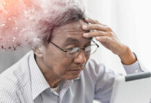 Scientists Expose Stress-to-Blood Pathway Elderly man looking stressed while using a digital device