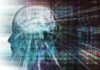 Habits That Fast-Tracks Brain Fade Abstract human head with illuminated brain and digital light streaks