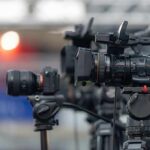 Best Face Moisturizers for Men in 2026 Professional video cameras on tripods
