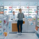 Kidney-Toxic Contaminant Found In ‘Natural’ Pills Yvonne Li assisting a customer at a pharmacy counter